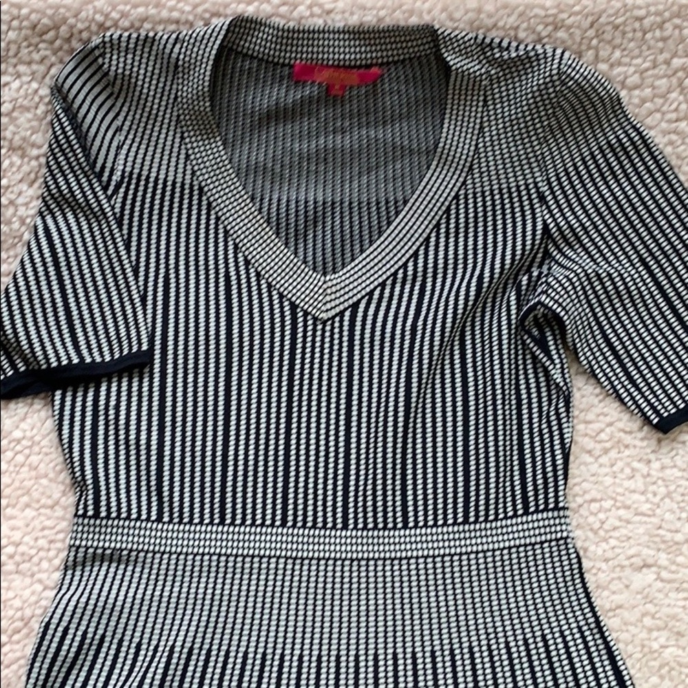 Catherine Malandrino black and white dress
